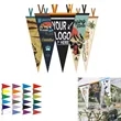 Custom Felt Pennant Flag Multiple Size Available | https://www.bestnamebadges.com