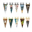 Custom Felt Pennant Flag Multiple Size Available | https://www.bestnamebadges.com
