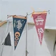 Custom Felt Pennant Flag Multiple Size Available | https://www.bestnamebadges.com