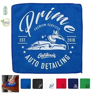 Recycled RPET 300GSM Heavy Duty Microfiber - 12" W X 12" H