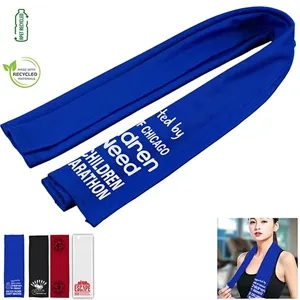 THE XTRA RAINIER - 12" W X 36" H Cooling Towel -Recycled
