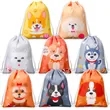 Full Color Dye Sublimated Drawstring Backpack | https://www.bestnamebadges.com