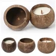 Coconut Bowl Candle | https://www.bestnamebadges.com
