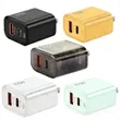 45W Dual Port USB Fast Wall Charger | https://www.bestnamebadges.com