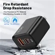 45W Dual Port USB Fast Wall Charger | https://www.bestnamebadges.com