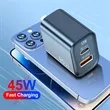 45W Dual Port USB Fast Wall Charger | https://www.bestnamebadges.com