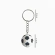 Colorful Soccer Ball Keychain | https://www.bestnamebadges.com