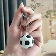 Colorful Soccer Ball Keychain | https://www.bestnamebadges.com