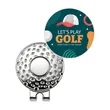 Golf Hat Clip With Magnetic Ball Marker | https://www.bestnamebadges.com