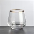 Tucson OTR/DOF Gold Rim - Imprinted | https://www.bestnamebadges.com