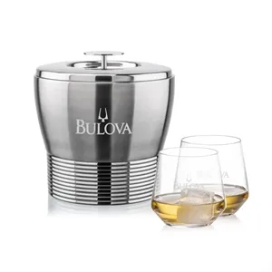 Genoa Ice Bucket & Tucson On-the-Rocks Set