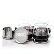 Baldoni Coasters & Tucson Stemless Wine Set | https://www.bestnamebadges.com