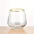 Tucson Gold Rim Stemless Wine - VividPrint™ | https://www.bestnamebadges.com