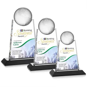 Netherford Globe VividPrint™ Award - Black