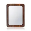 Reston Plaque - Walnut Finish/Silver | https://www.bestnamebadges.com
