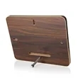 Reston Plaque - Walnut Finish/Gold | https://www.bestnamebadges.com