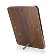 Reston Plaque - Walnut Finish/Gold | https://www.bestnamebadges.com