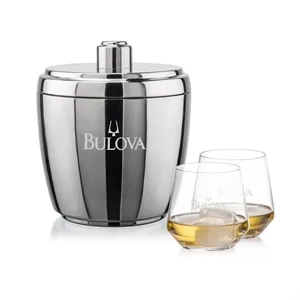 Pescara Ice Bucket & Tucson On-the-Rocks Set