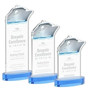 Voyager Award on Alberton Base - Sky Blue