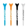 3 1/4" Custom Plastic Golf Tees | https://www.bestnamebadges.com