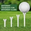 3 1/4" Custom Plastic Golf Tees | https://www.bestnamebadges.com