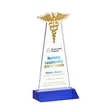 Caduceus VividPrint™ Award - Blue | https://www.bestnamebadges.com