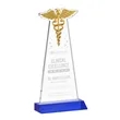 Caduceus Award - Blue | https://www.bestnamebadges.com