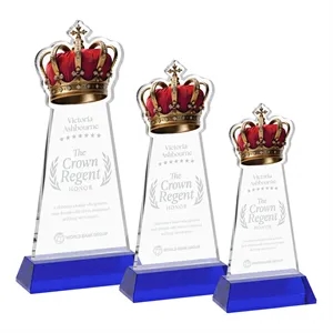 Crown Award on Hartford Base - Blue
