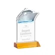 Voyager Award - Amber | https://www.bestnamebadges.com
