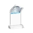 Voyager Award - Clear | https://www.bestnamebadges.com