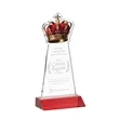 Crown Award - Red | https://www.bestnamebadges.com
