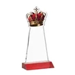 Crown Award - Red | https://www.bestnamebadges.com