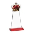 Crown Award - Red | https://www.bestnamebadges.com