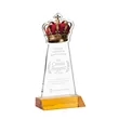 Crown Award - Amber | https://www.bestnamebadges.com