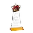 Crown Award - Amber | https://www.bestnamebadges.com