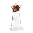 Crown Award - White | https://www.bestnamebadges.com
