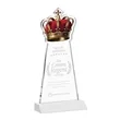 Crown Award - White | https://www.bestnamebadges.com