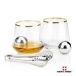 Swiss Force® S/S Balls & 2 Tucson OTR - Gold Rim | https://www.bestnamebadges.com