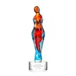 Venus Award on Marvel Base - Clear | https://www.bestnamebadges.com