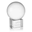 Crystal Ball Award on Cube | https://www.bestnamebadges.com
