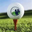 High Grade Golf Practice Ball With Custom Logo | https://www.bestnamebadges.com