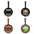PU Leather Golf Tee Holder With Adjustable Strap | https://www.bestnamebadges.com