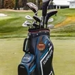 PU Leather Golf Tee Holder With Adjustable Strap | https://www.bestnamebadges.com