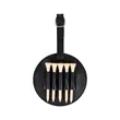 PU Leather Golf Tee Holder With Adjustable Strap | https://www.bestnamebadges.com
