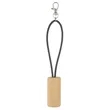 Bamboo Concealer Cable Key Tag | https://www.bestnamebadges.com
