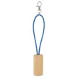 Bamboo Concealer Cable Key Tag | https://www.bestnamebadges.com