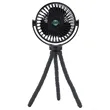 Twisty Rechargeable Portable Fan with Bendable Tripod Feet | https://www.bestnamebadges.com
