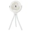 Twisty Rechargeable Portable Fan with Bendable Tripod Feet | https://www.bestnamebadges.com
