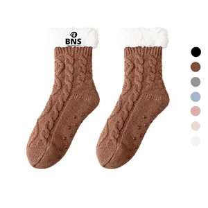 Women Non Slip Fuzzy Socks