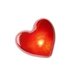 Heart Flashing Clip On Safety Button | https://www.bestnamebadges.com